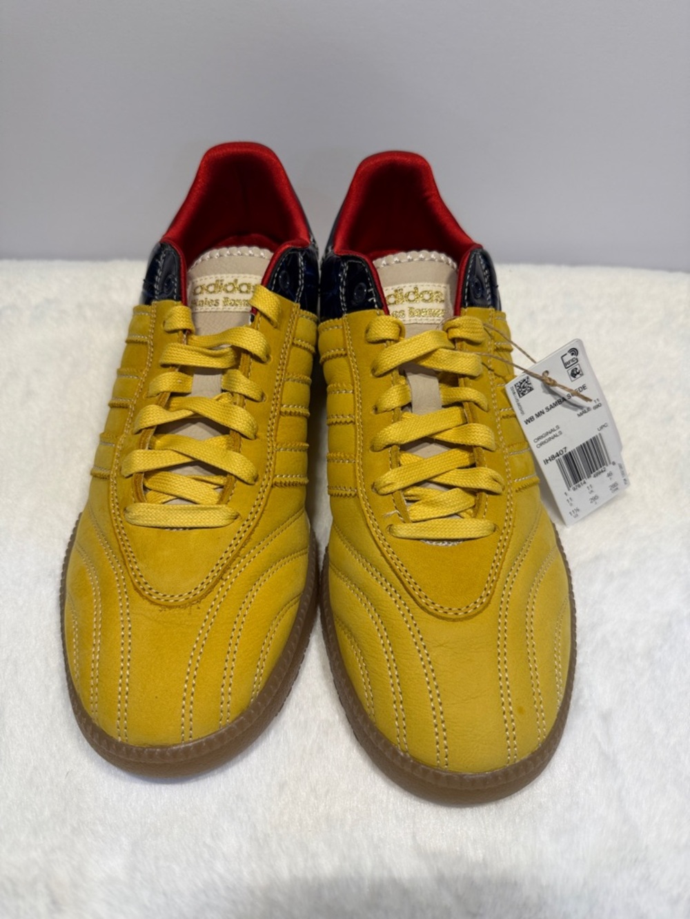 adidas x SAMBA MILLENIUM
"WALES BONNER - FADE GOLD / NAVY CROC" Size 11.5